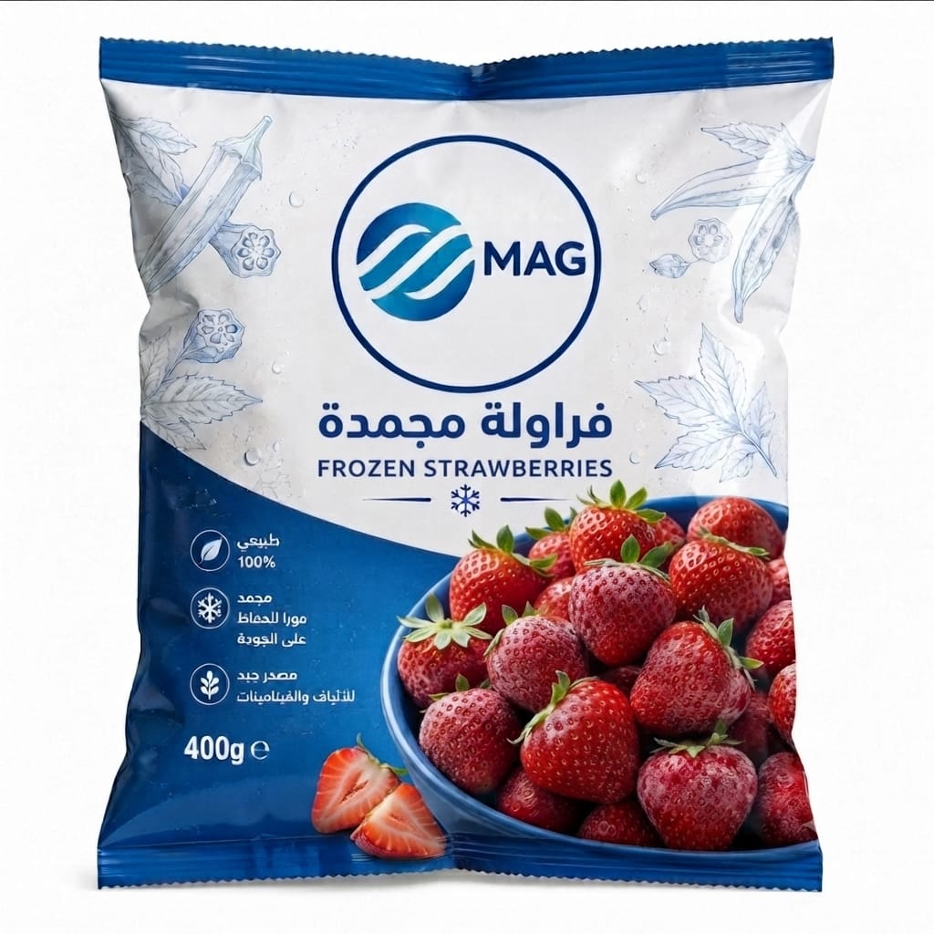 Frozen strawberries