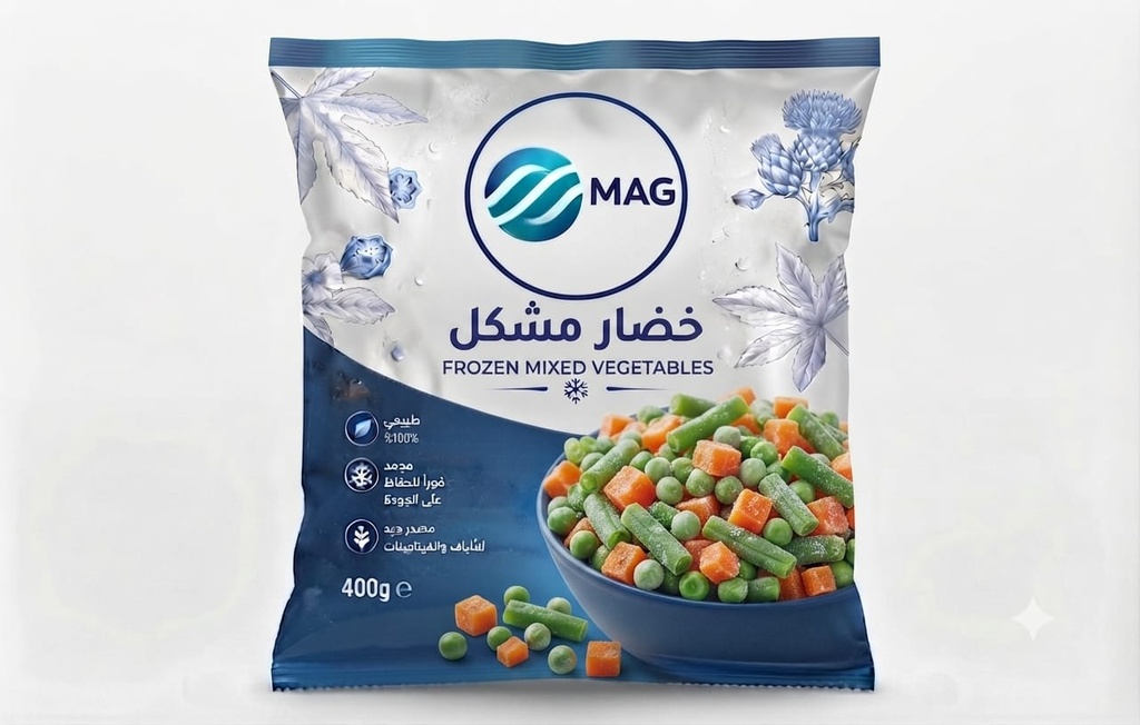 Frozen mixed vegetables