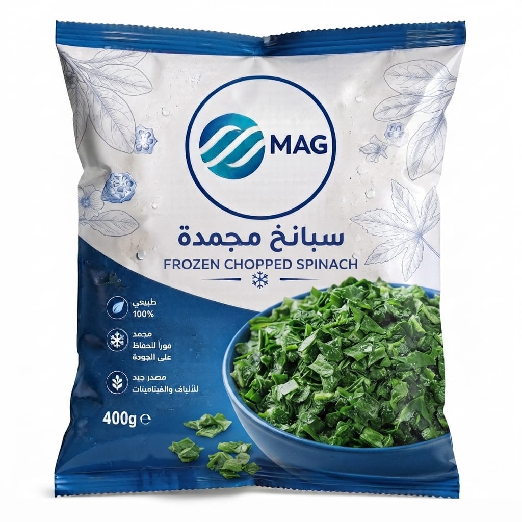 سبانخ مجمدة